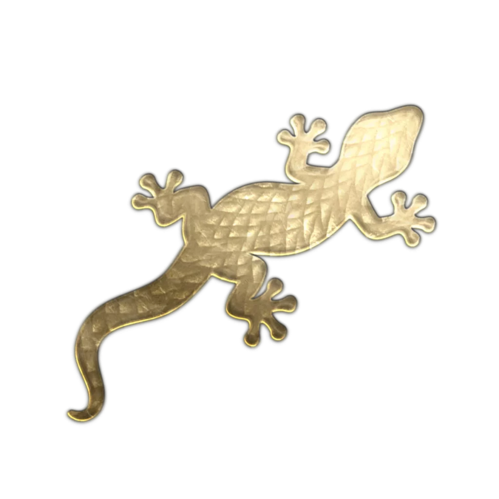 Goldener Gecko Symbol – Fantastisches Zeichen für die Abenteuer der Mondtochter im Jugendroman Vollmondkind Teil 3