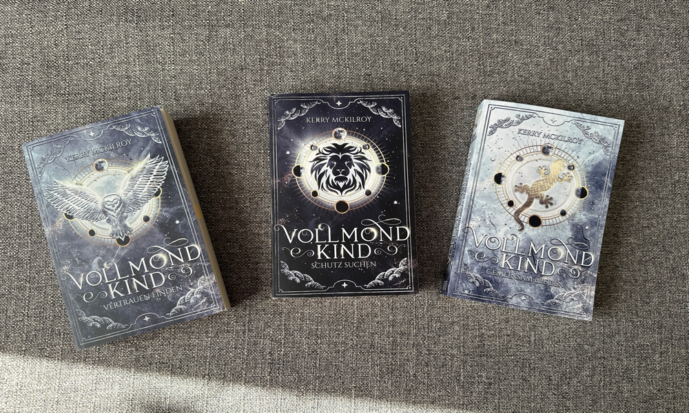 die Bücher der Vollmondkind Saga als Schmuckausgabe