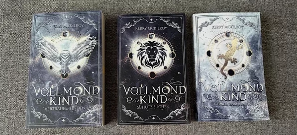 die Bücher der Vollmondkind Saga als Schmuckausgabe